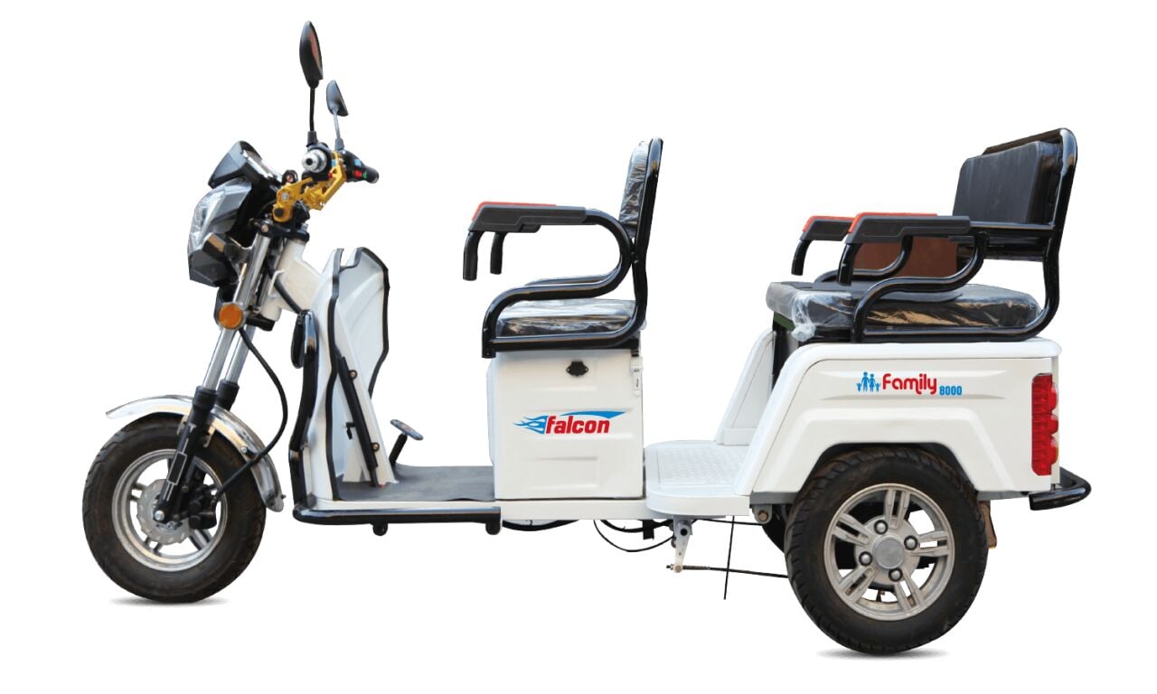 FALCON FAMILY 8000 E-BIKE KIRMIZI ELEK.MOTOR. BİSİKLET