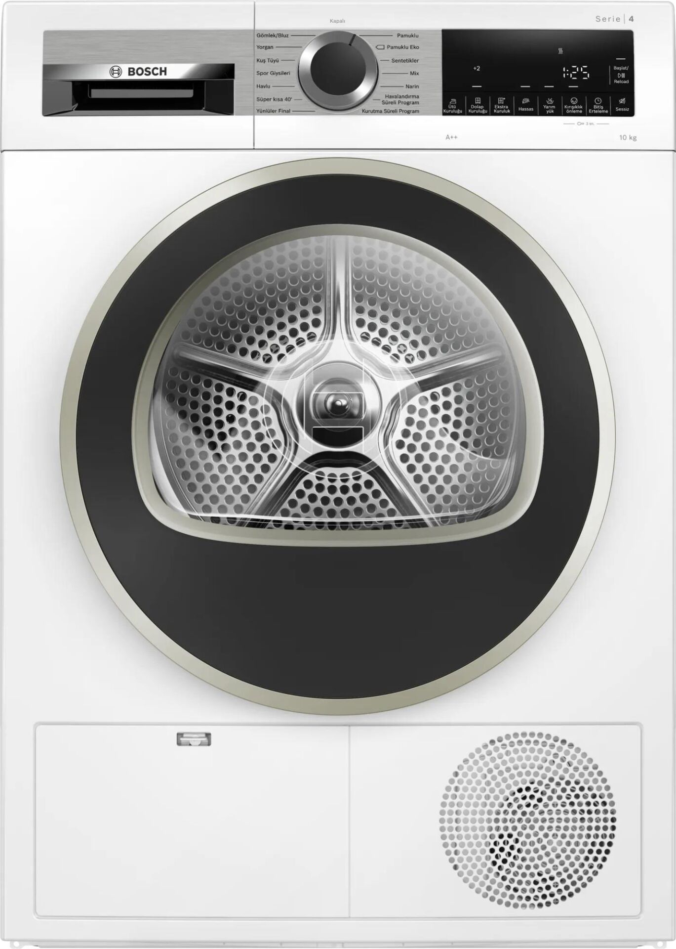 BOSCH WQG25100TR 10KG KURUTMA MAKİNESİ