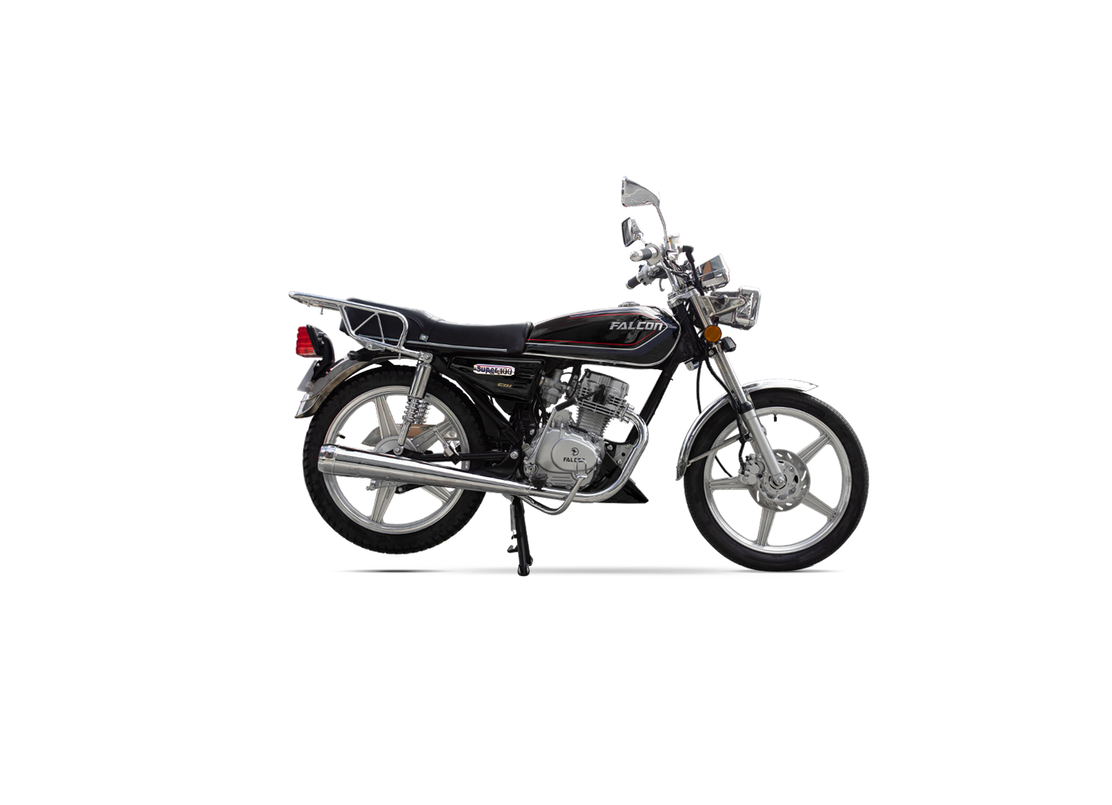 FALCON ATTACK SUPER 50 ALMJ.MOTORSİKLET (NİKELAJ)SİYAH