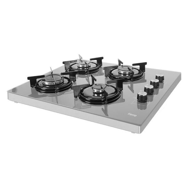 FERRE G2240CE GRİ CAM SET ÜSTÜ OCAK(DGZ)