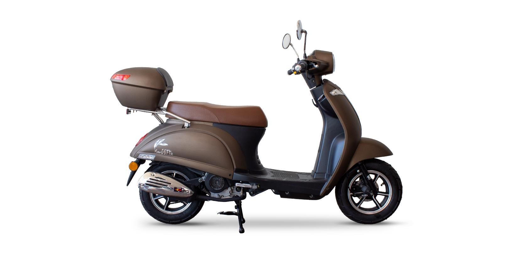 FALCON NEW SOFT 50CC KAHVERENGİ(BRONZ) BENZİNLİ SCOOTER