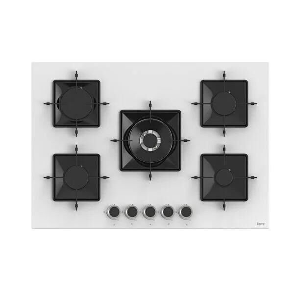 FERRE SS036 75CM WOK BEYAZ ANKASTRE OCAK