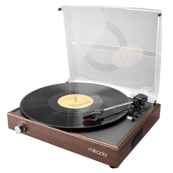 MİKADO NOSTALGİA MN-102 PİKAP KAHVERENGİ MÜZİK KUTUSU