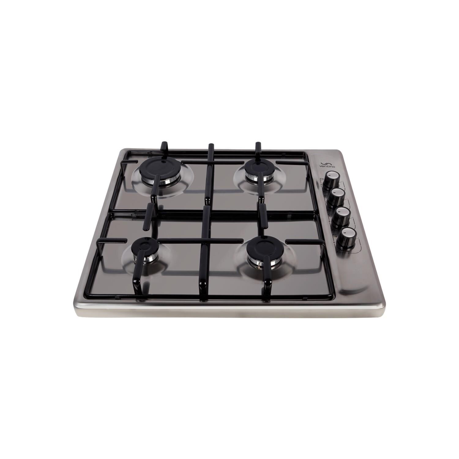 VENTİNO 2075 LPG INOX YANDAN DÜĞMELİ SETÜSTÜ OCAK