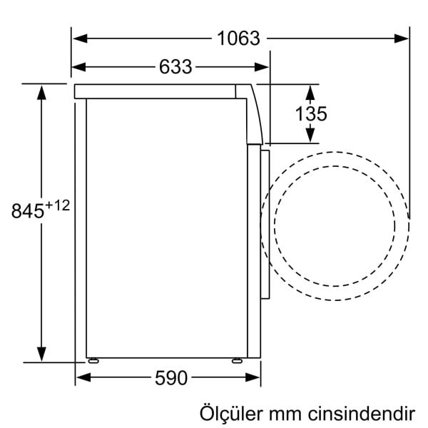 PROFİLO CGA252Z0TR ÇAMAŞIR MAKİNESİ
