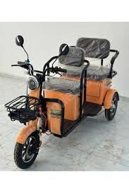 KRAL KR-307 SARİN 3 TEKER ELEKTRİKLİ MOTORSİKLET TURUNCU