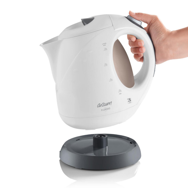 ARZUM AR3014 FLORIDO BEYAZ GİZLİ REZİSTANSLI SU ISITICI