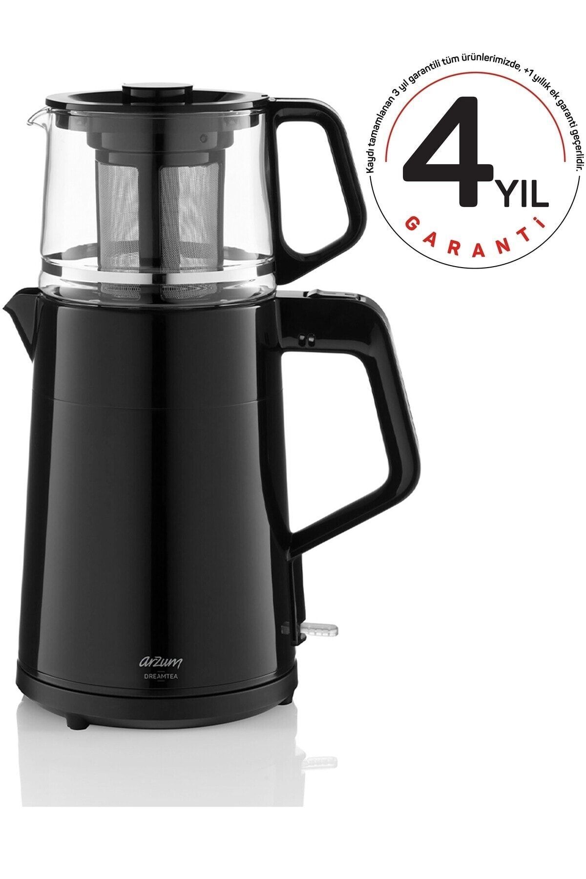 ARZUM AR3134 DREAMTEA ÇAY MAKİNESİ  SİYAH