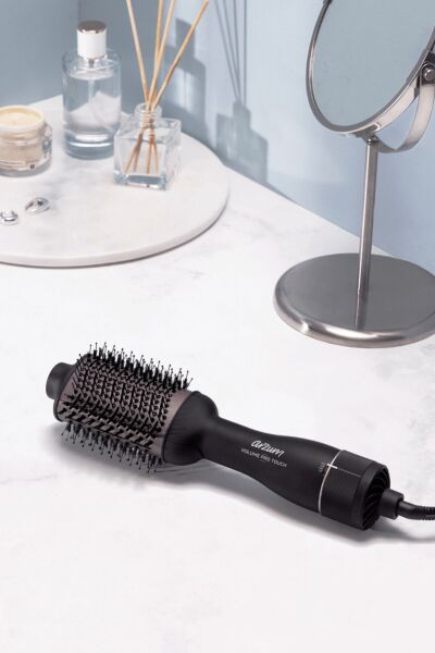 ARZUM AR5106 SİYAH VOLUME PRO TOUCH HAVA ÜFLEMELİ SAÇ ŞEK.