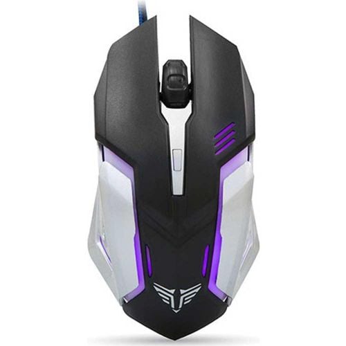 EVEREST SM-G72 USB SİYAH-GÜMÜŞ IŞIKLANDIRMALI OYUNCU MOUSE