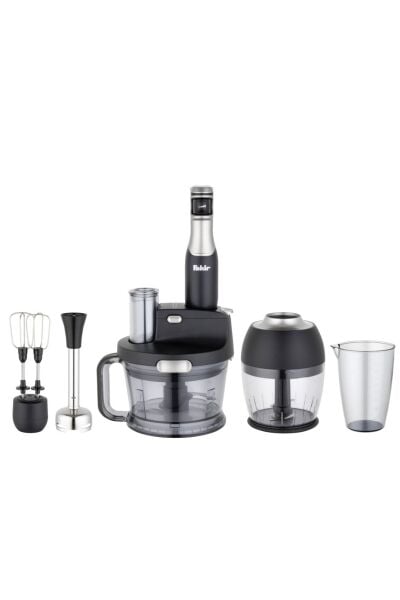 FAKİR SPEED MULTI BLENDER SET BLACK SİLVER