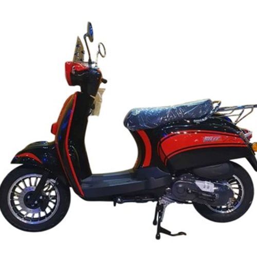FALCON TURTLE 50 BENZİNLİ SCOOTER KIRMIZI-SİYAH