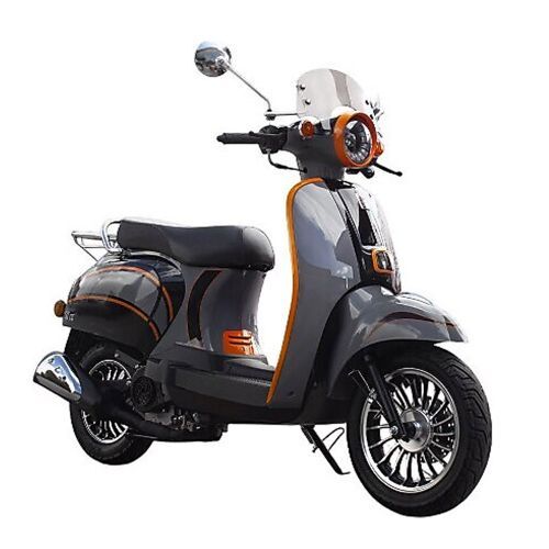 FALCON TURTLE 50 BENZİNLİ SCOOTER GRİ-SİYAH