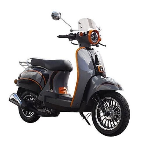 FALCON TURTLE 50 BENZİNLİ SCOOTER GRİ-SİYAH