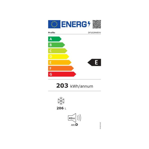 PROFİLO DF1029WEVV DERİN DONDURUCU