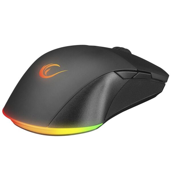RAMPAGE SMX-R29 HERO SİYAH IŞIKLI MAKROLU GAMING MOUSE