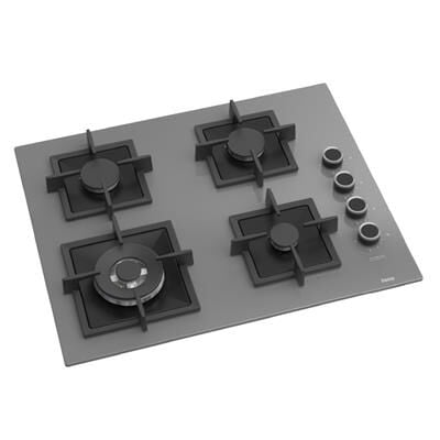 FERRE SC408-WFA GRİ FLAME ART 65CM ANKASTRE CAM OCAK