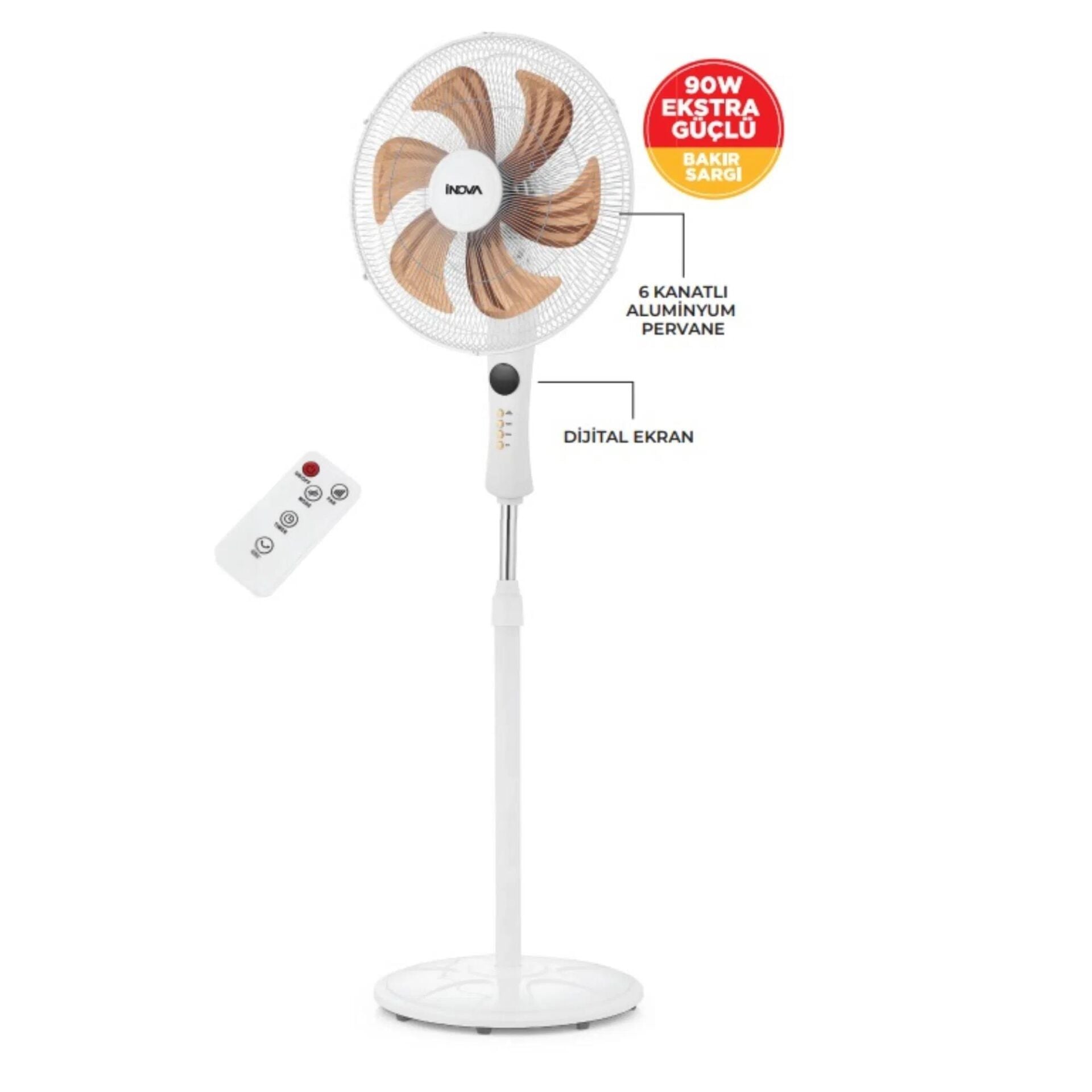 İNOVA VANTİLATÖR SERİN 18'' KANAT