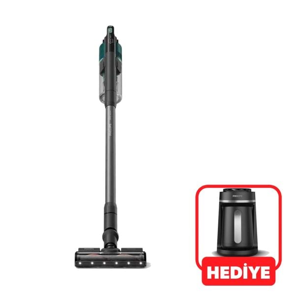 PHILIPS XC-6557-01+HD150-61 HED. ŞARJLI DİKEY SÜPÜRGE