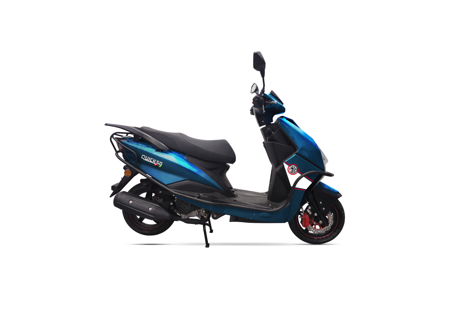 FALCON QUICK 50CC MAVİ BENZİNLİ MOTOR(ANTRASİT)