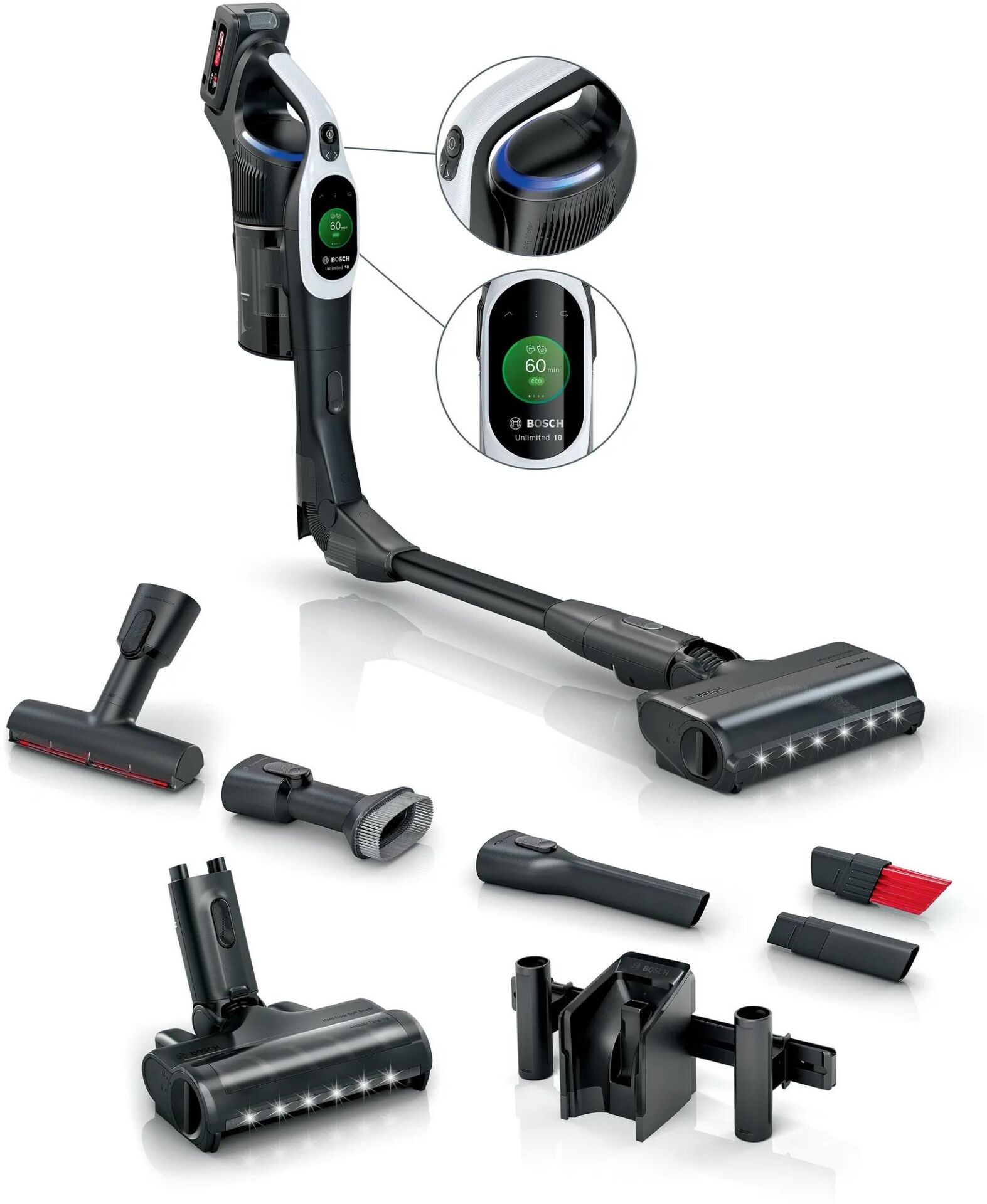 BOSCH BCS1041WAC DİK ŞARJLI ELEKTRİK SÜPÜRGESİ