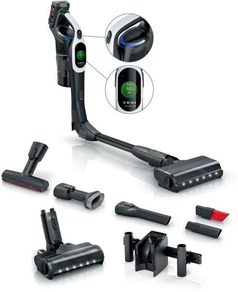 BOSCH BCS1041WAC DİK ŞARJLI ELEKTRİK SÜPÜRGESİ