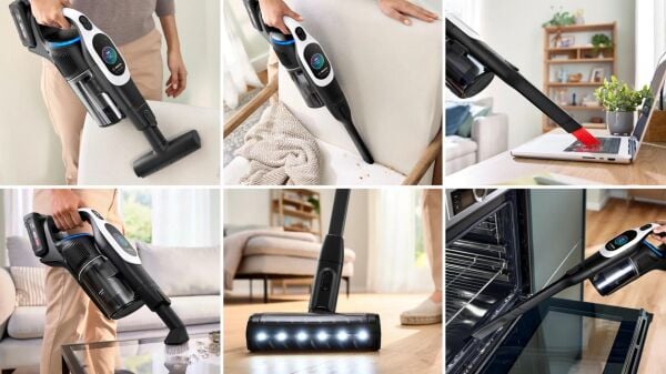 BOSCH BCS1041WAC DİK ŞARJLI ELEKTRİK SÜPÜRGESİ