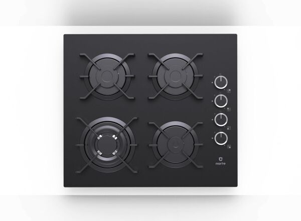 NARTE NT-CG20160B CAM ANKASTRE OCAK SİYAH