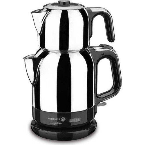 KORKMAZ A331 ÇAYTEMA INOX-KROM ÇAY MAKİNASI