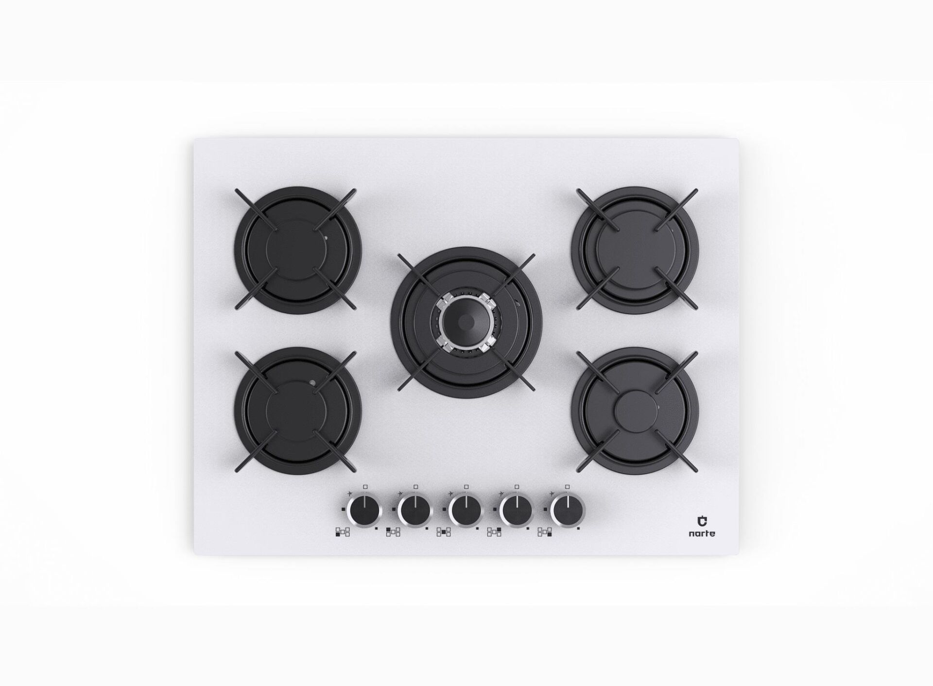 NARTE NT-CG20070W CAM ANKASTRE OCAK BEYAZ