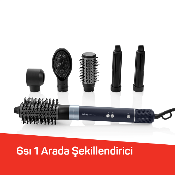 ARZUM AR5166-17 REVOLUTION BLDC IONIC HAVA ÜFLEMELİ DÜZ.GRİ