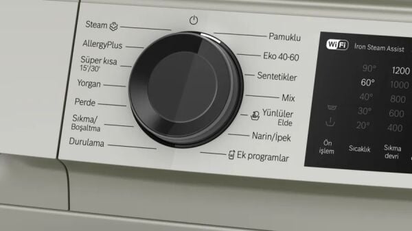 BOSCH WGK242ZXTR 9 KG ÇAMAŞIR MAKİNASI