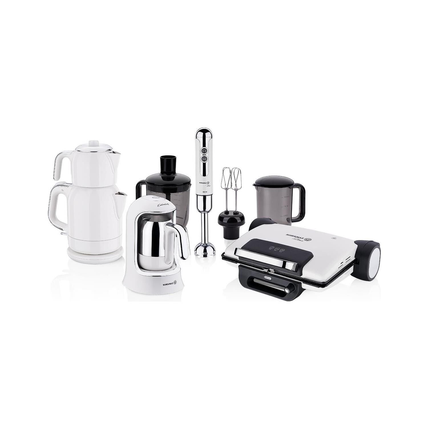 KORKMAZ A1824 VANİLYA 14PRÇ. ELEKTRO SET