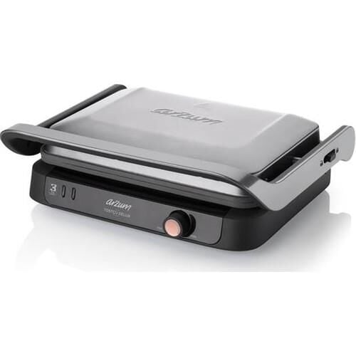 ARZUM AR2001 TOSTÇU DELUX IZGARA PASLANMAZ ÇELİK TOST MAKİNESİ