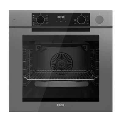 FERRE QEP64CPR GRİ BUHARLI ANKASTRE FIRIN