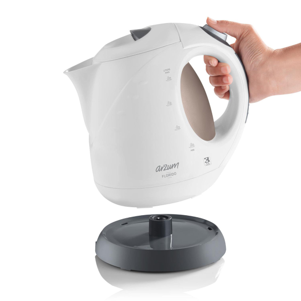 ARZUM AR3014 FLORIDO BEYAZ GİZLİ REZİSTANSLI SU ISITICI