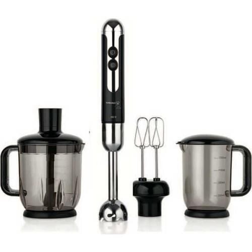KORKMAZ A447-12 MIA MEGA SİYAH KROM BLENDER