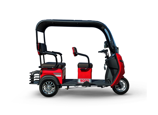 FALCON JULIA 9000 3 TEKER ELEKTRİKLİ MOTORSİKLET KIRMIZI