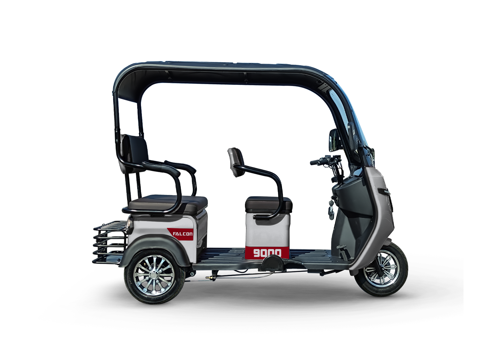 FALCON JULIA 9000 3 TEKER ELEKTRİKLİ MOTORSİKLET GRİ