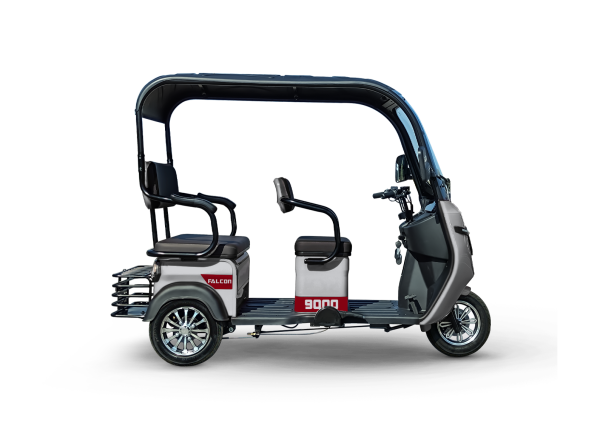 FALCON JULIA 9000 3 TEKER ELEKTRİKLİ MOTORSİKLET GRİ