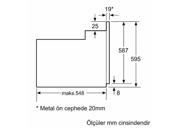 PROFİLO FRMA425B5 ANKASTRE ELEKTRİKLİ FIRIN