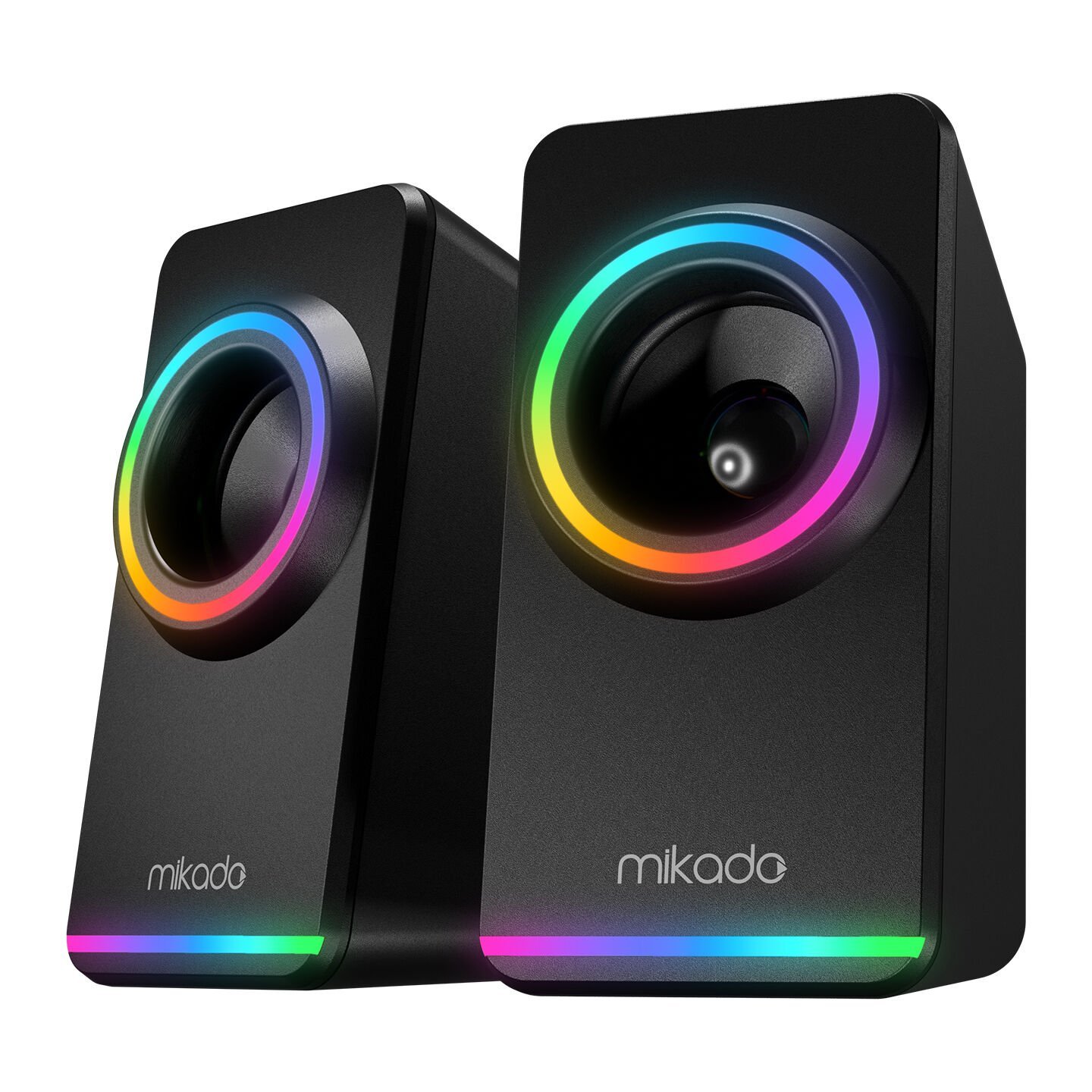 MIKADO MD-182 RGB AYDINLATMALI SPEAKER SİYAH
