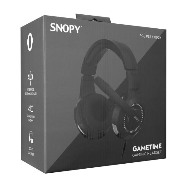 SNOPY SN-8800 GAMETIME RGB LEDLİ MİKROFONLU OYUNCU KULAKLIK