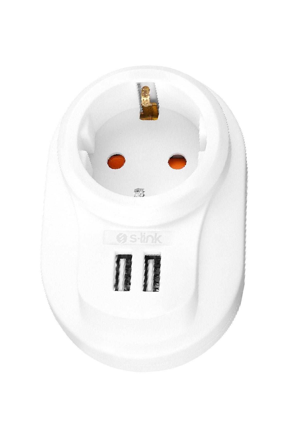 S-LINK SL-09 16A 3500W AKIM KORUMALI PRİZ