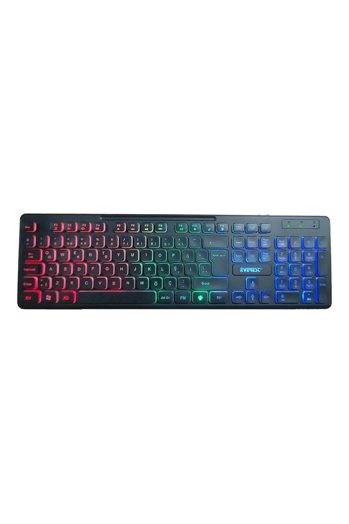 EVEREST KB-120 SLEEK GÖKKUŞAĞI AYDINLATMALI GAMING KLAVYE
