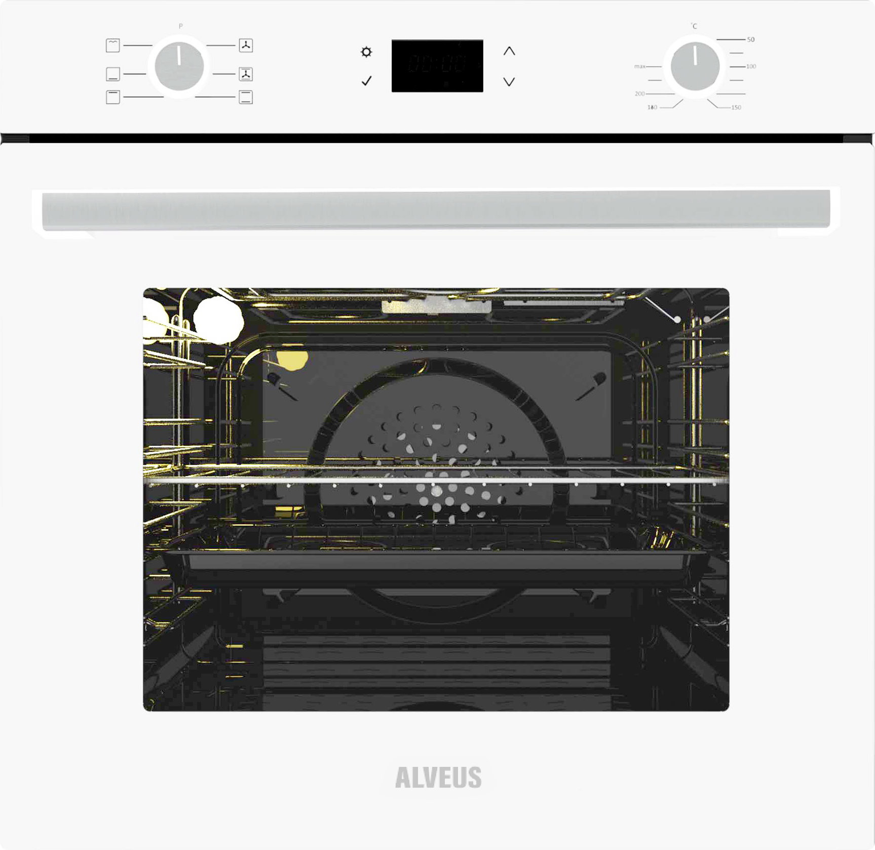 ALVEUS MFA 627 ANKASTRE FIRIN BEYAZ