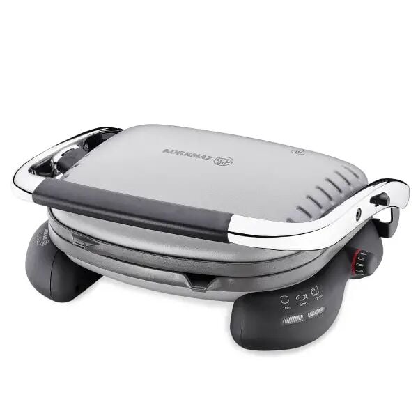 KORKMAZ A324-08 CASTRON M.GRİ-KROM TOST MAKİNASI