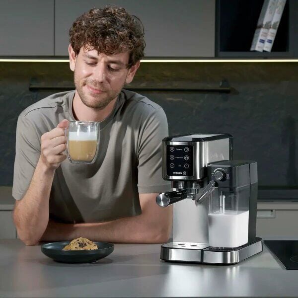 KORKMAZ A982 JAVA PLUS SÜT HAZNELİ ESPRESSO KAHVE MAKİNESİ