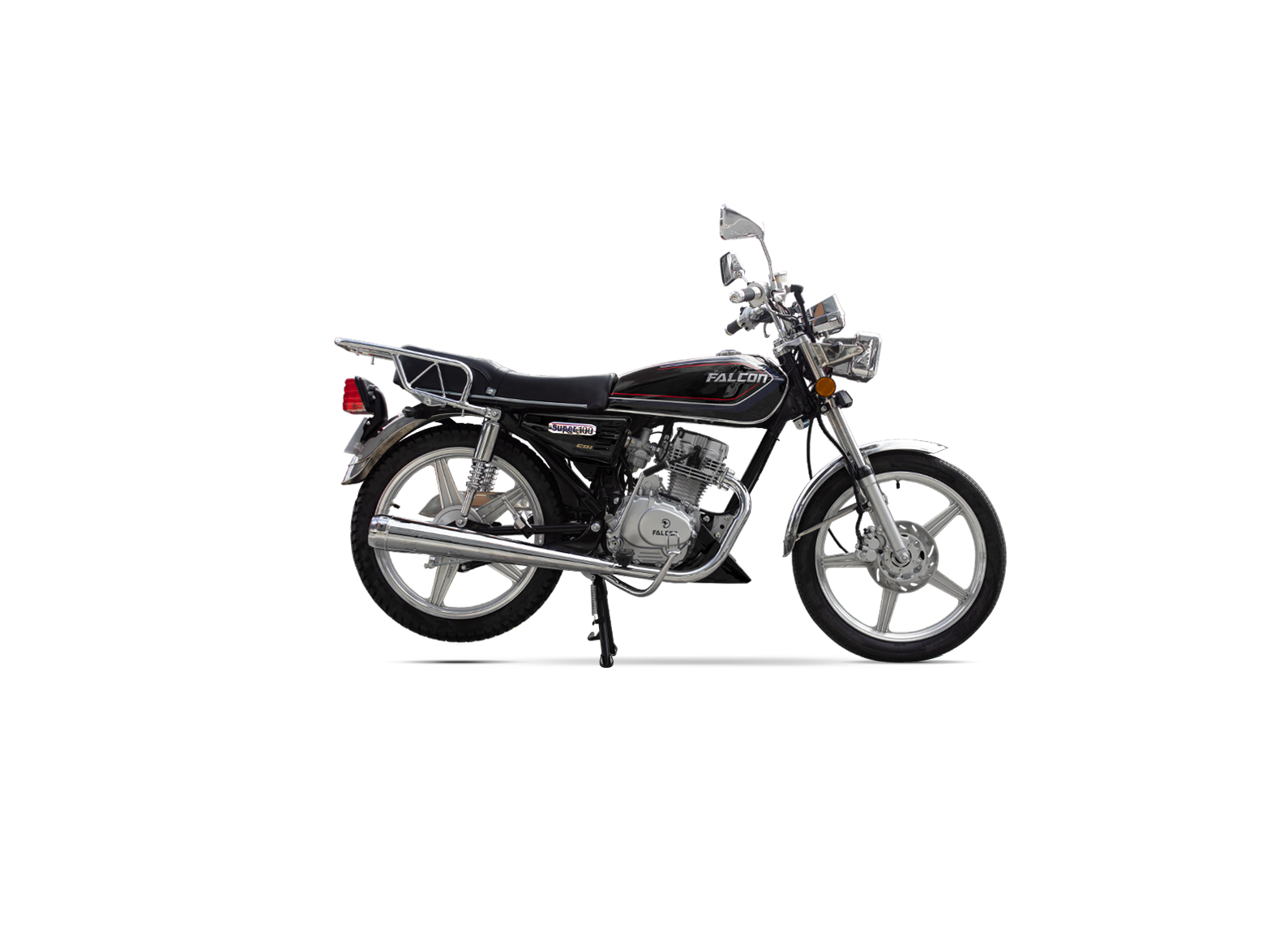 FALCON ATTACK SUPER 50 ALMJ.MOTORSİKLET (NİKELAJ)SİYAH