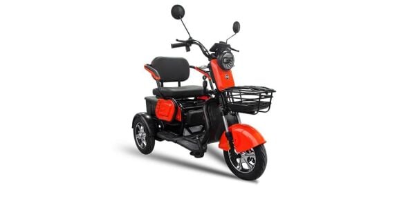 YUKİ PONY 3 TEKERLEKLİ  TURUNCU ELEKTRİKLİ BİSİKLET